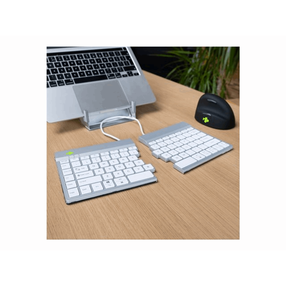 R-Go Split Break ergonomic keyboard QWER