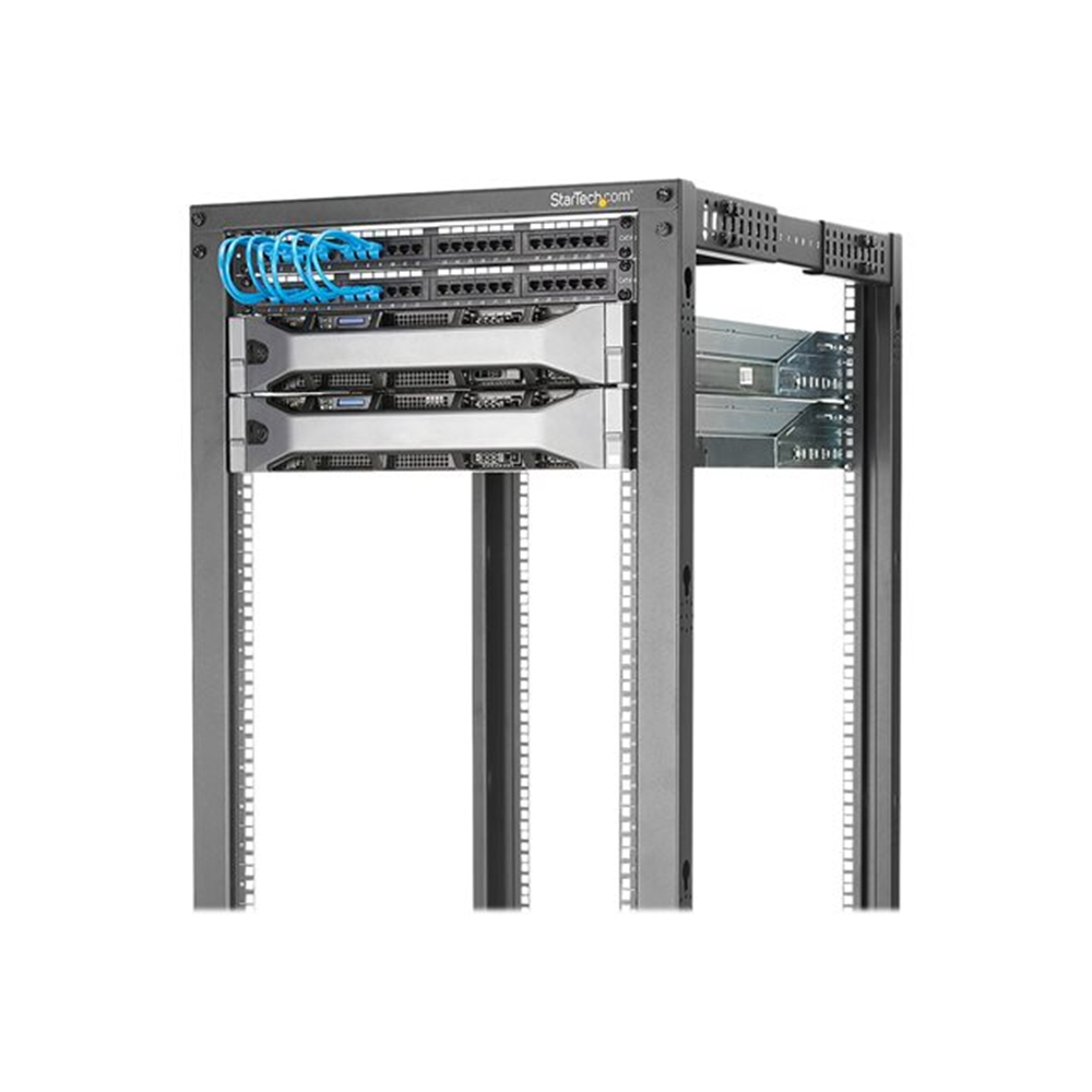 Rack - 18U Open Frame - 22-40 in. Depth