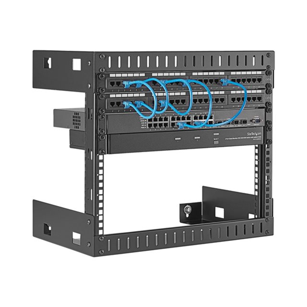 Rack 8U for wall mount