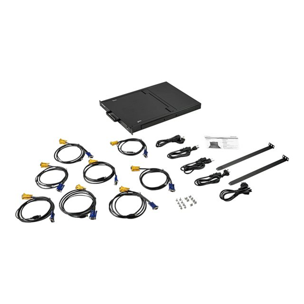 Rack KVM Console - 8 Port VGA - 17 LCD