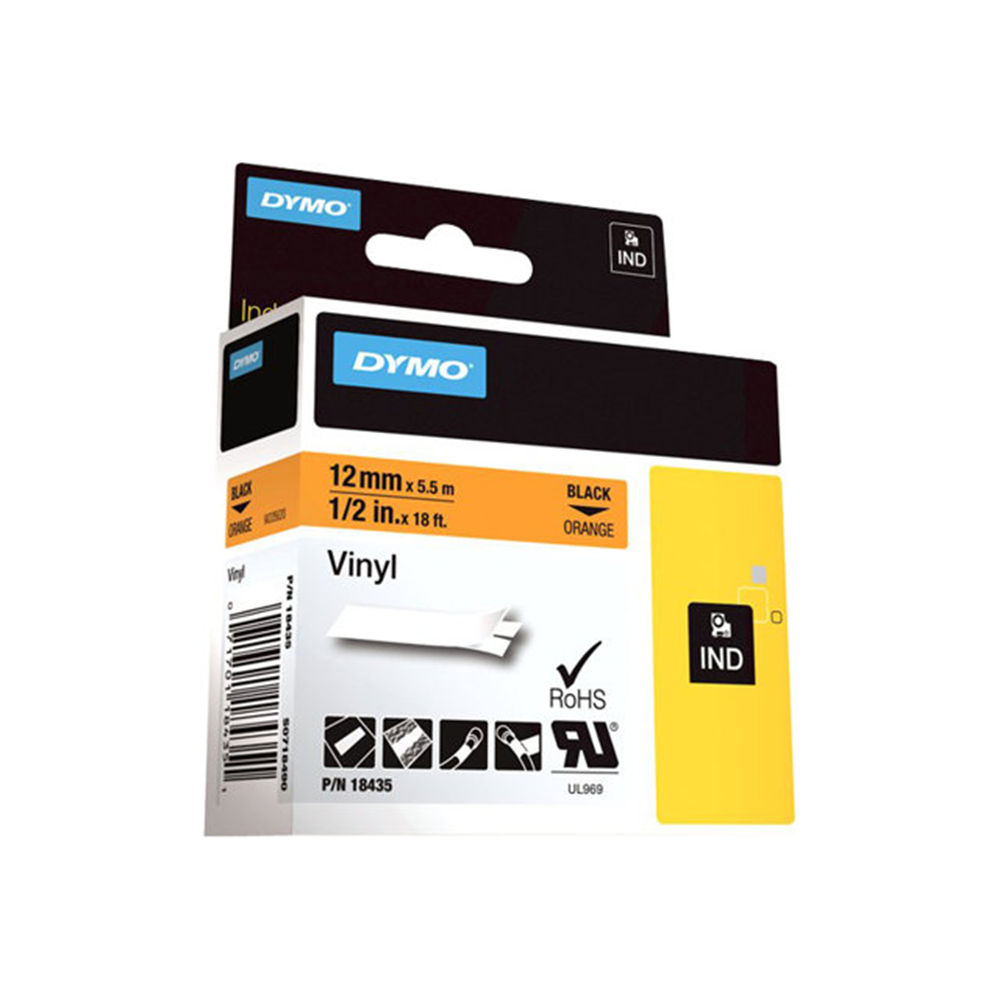 RHINO TAPE VINYL 12MM ORANJE RHINO TAPE VINYL 12MM ORANJE