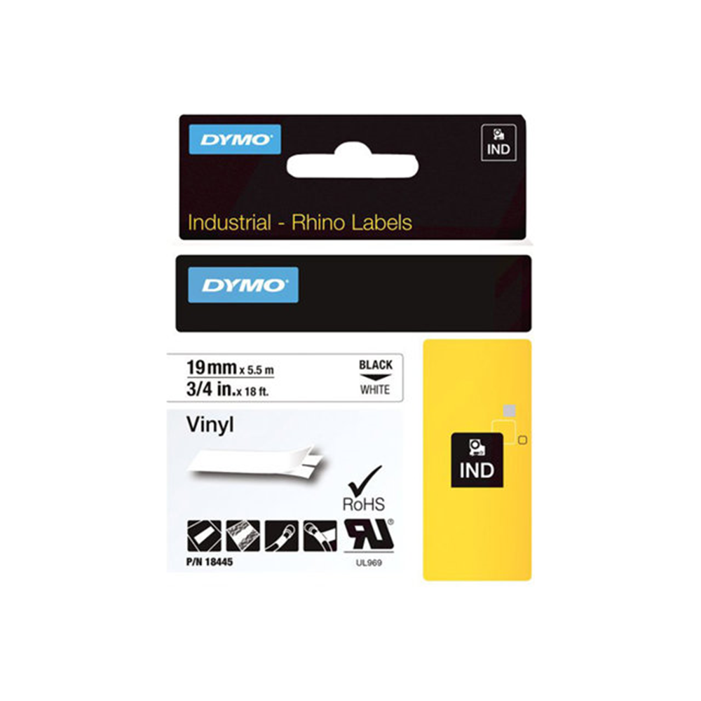 RHINO TAPE VINYL 19MM WIT