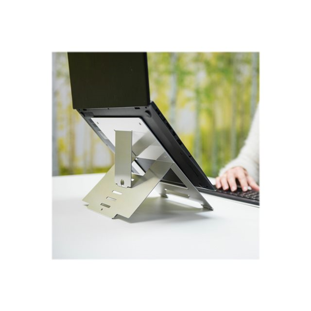 Riser Laptopstandaard Mobiel InstelbaarZilver