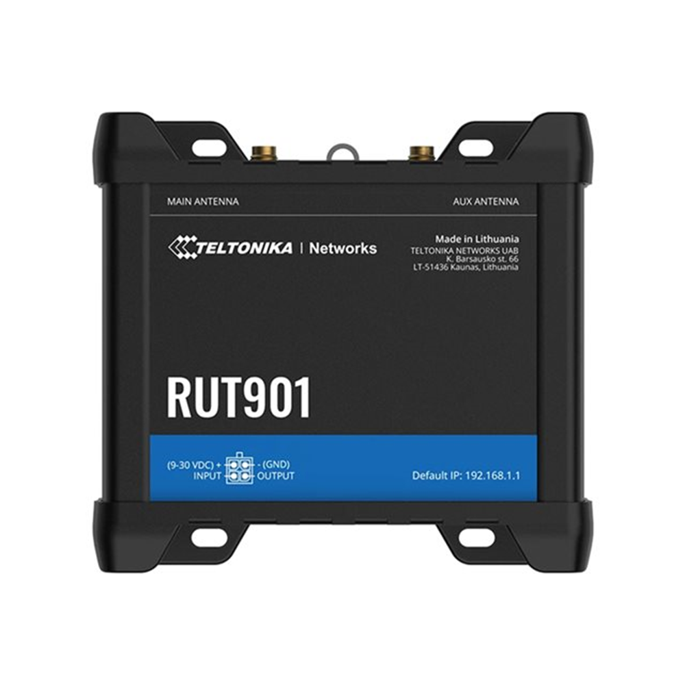 RUT901 cellular router delivers the top-rated features of its predecessors the RUT950 and RUT951 to the market.