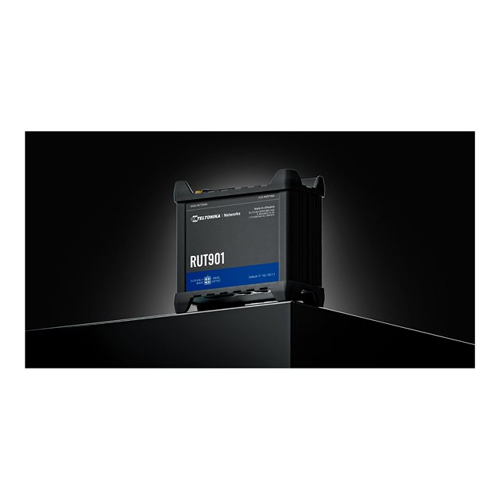 RUT901 cellular router delivers the top-rated features of its predecessors the RUT950 and RUT951 to the market.