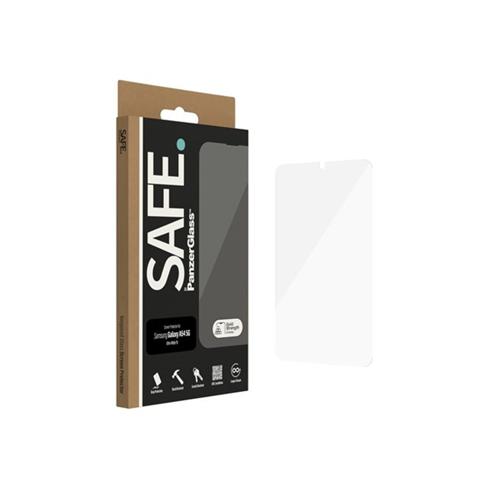 SAFE. by PanzerGlass - schermbeschermer voor mobiele telefoon - ultrabrede pasvorm