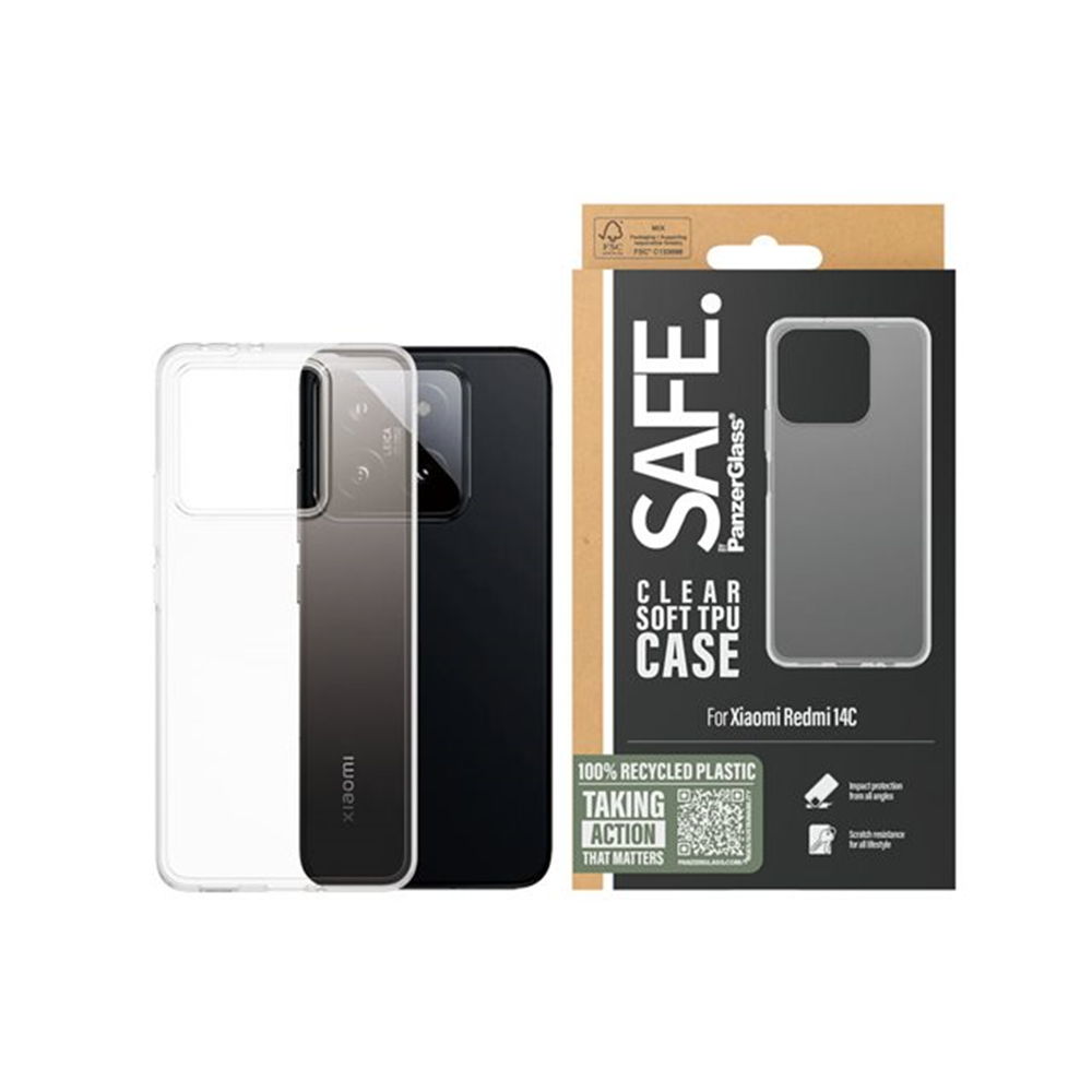 SAFE by PG TPU TP Xiaomi Redmi 14C