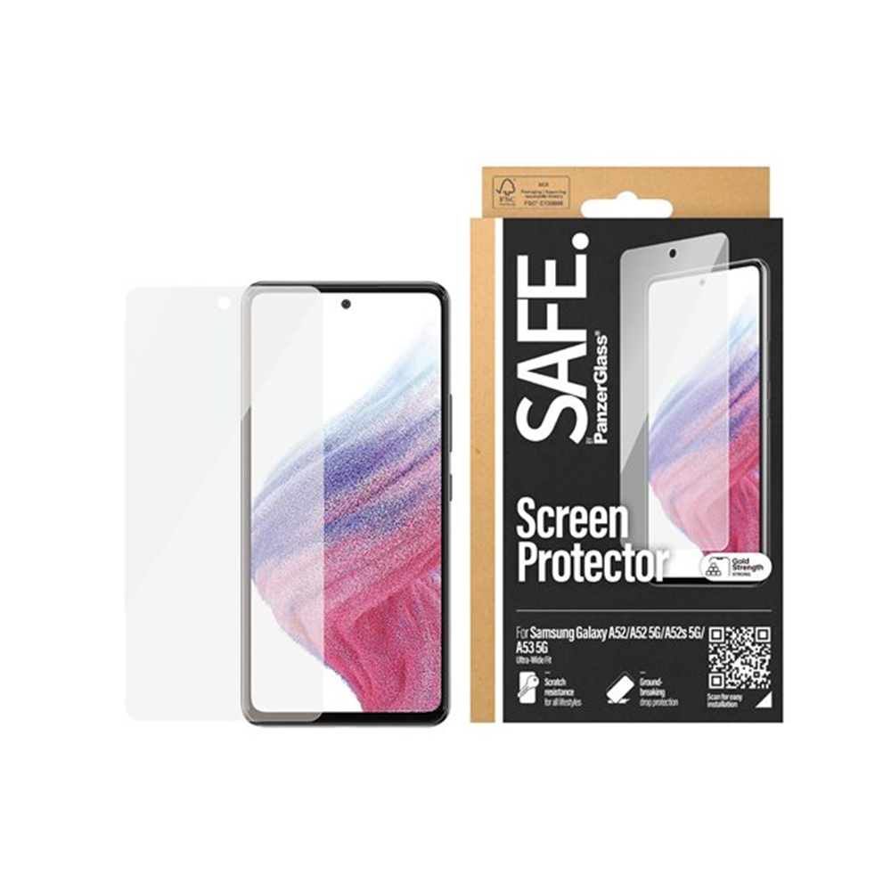 SAFE Scrn Protec Gal A52/A52 5G Black