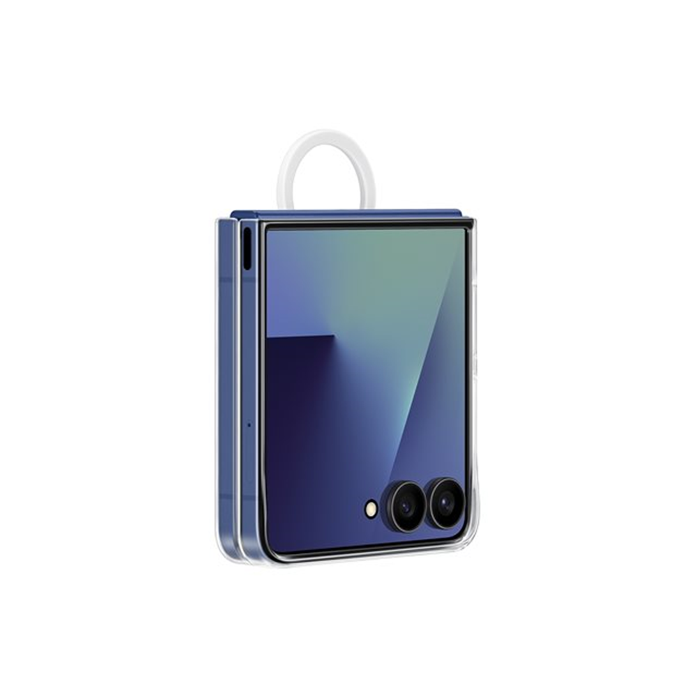 Samsung Flip7 Ring Case Clear Transp. Samsung Flip7 Ring Case Clear Transp.