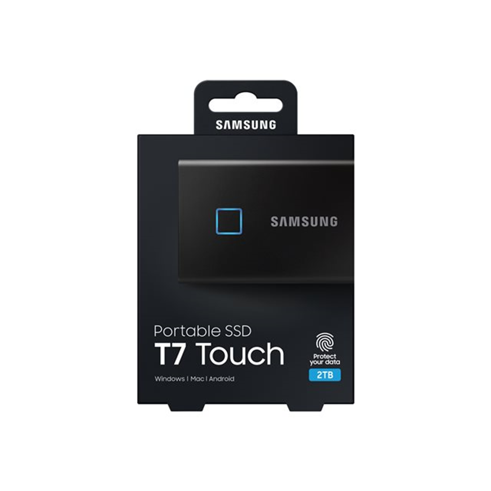 Samsung T7 Touch 2TB Externe SSD zwart