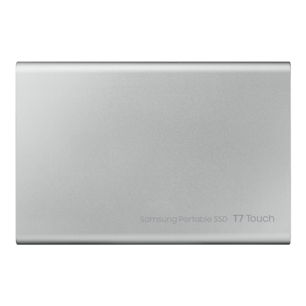 Samsung T7 Touch 500G Externe SSD zilver Samsung T7 Touch 500G Externe SSD zilver
