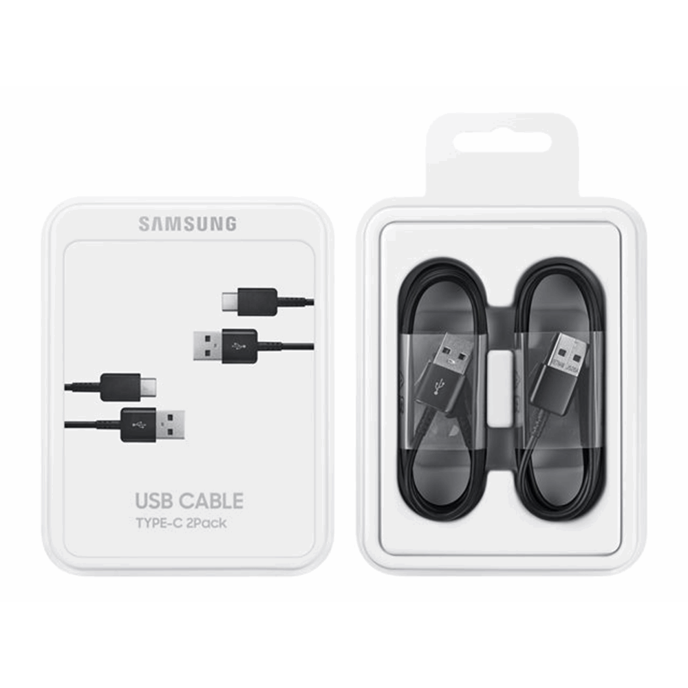 Samsung USB to USB-C Cable 1.5m Black x2