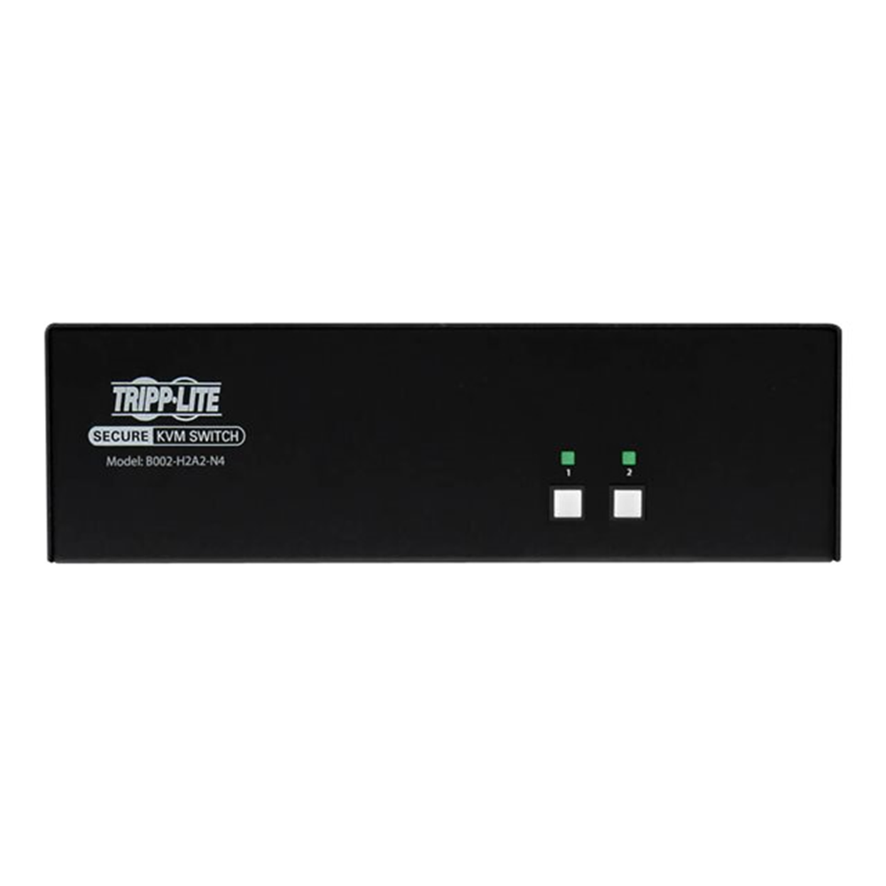 Secure KVM Switch 2-Port Dual Head HD