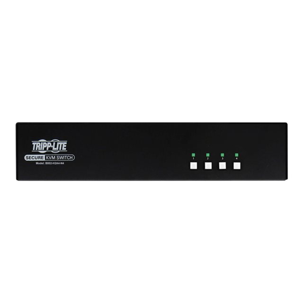Secure KVM Switch 4-Port HDMI to DisplayPort 4K NIAP PP3.0 Certified Audio CAC Single Monitor TAA Secure KVM Switch 4-Port HDMI to DisplayPort 4K NIAP PP3.0 Certified Audio CAC Single Monitor TAA