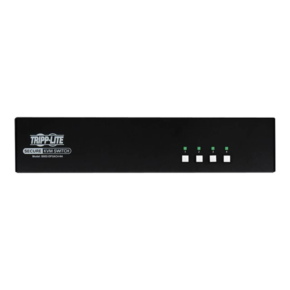Secure NIAP KVM Switch DP-to-DP 4-Port 4K Audio