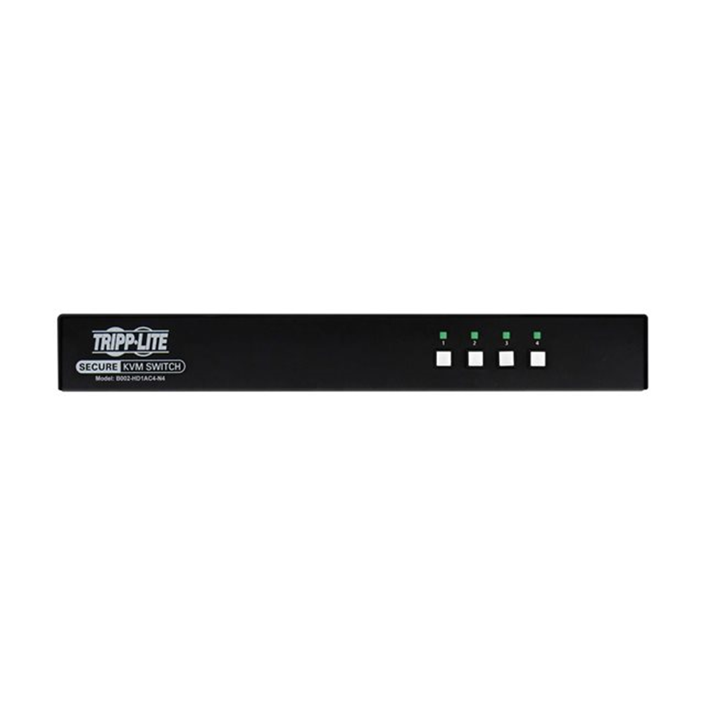 Secure NIAP KVM Switch HDMI to Displayport 4-Port Audio