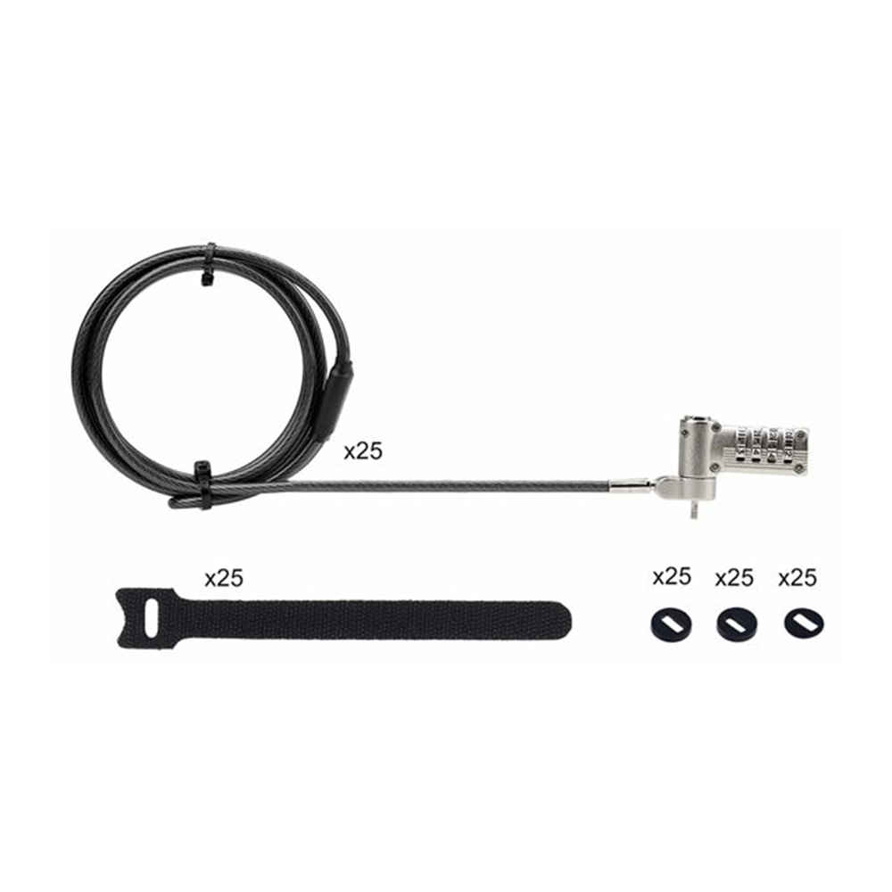 Serialized Laptop Cable Lock 6.6ft (2m)