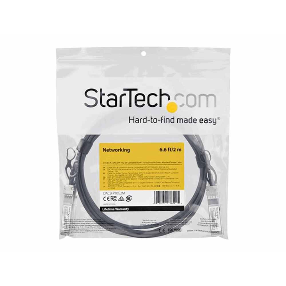 SFP+Cable - DAC-SFP-10G-2M Com 2 m