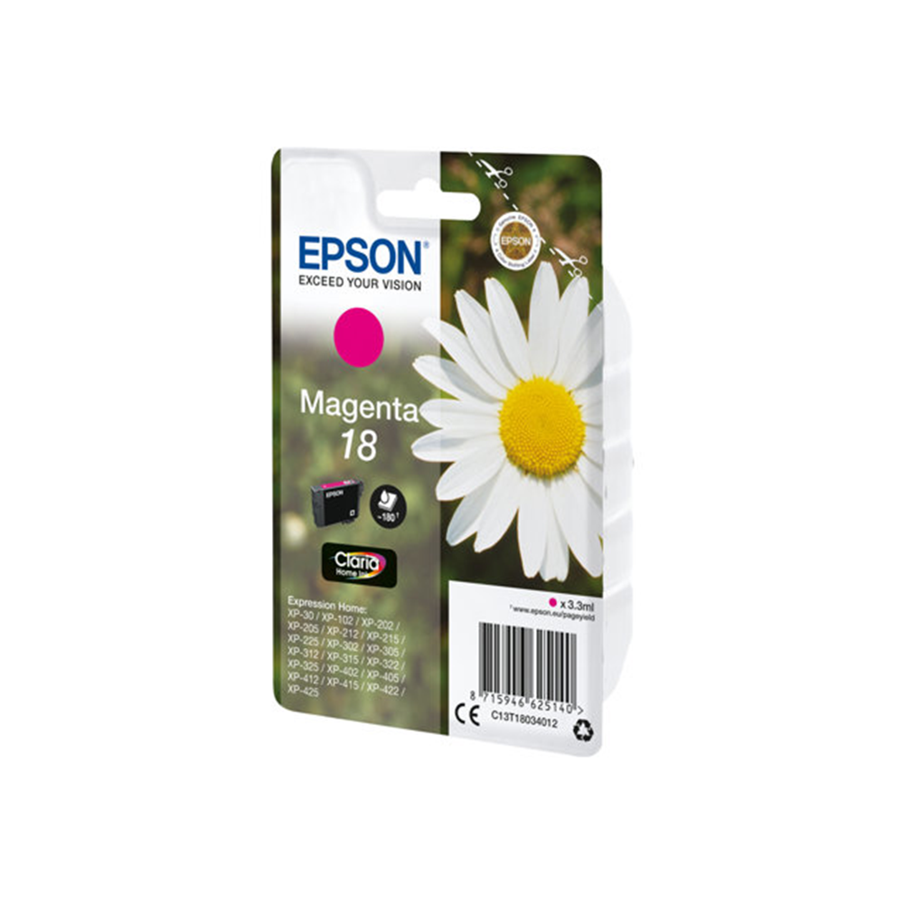 Singlepack Magenta 18 Claria Home Ink