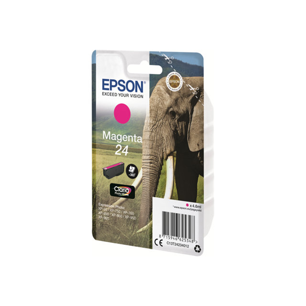 Singlepack Magenta 24 Claria Photo HD Ink