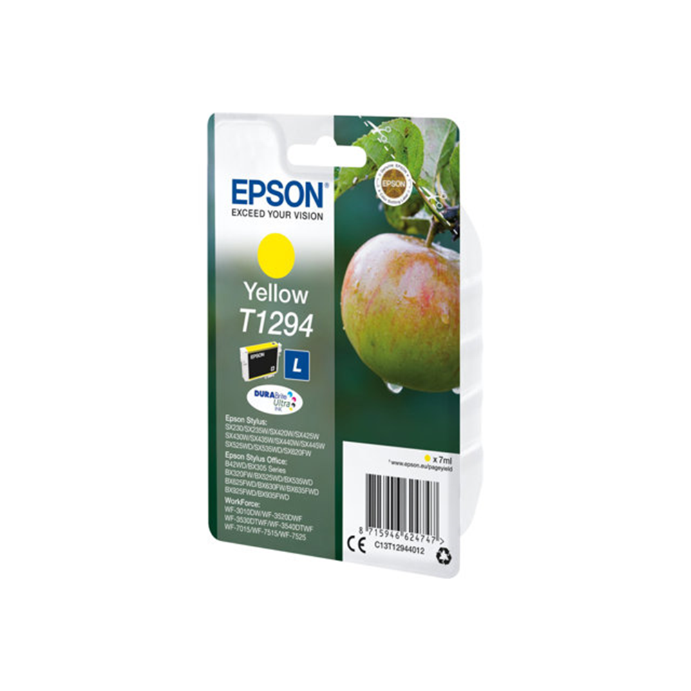 Singlepack Yellow T1294 DURABrite UltraInk