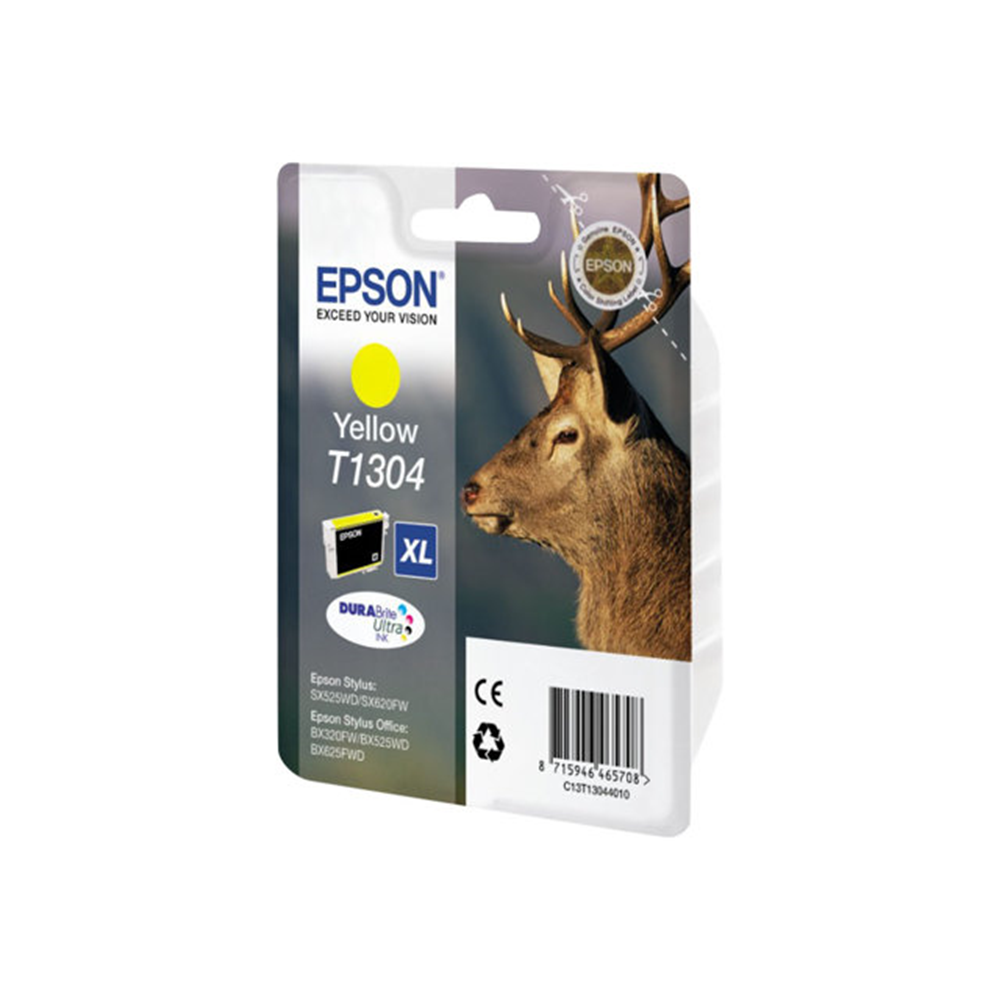 Singlepack Yellow T1304 DURABrite UltraInk