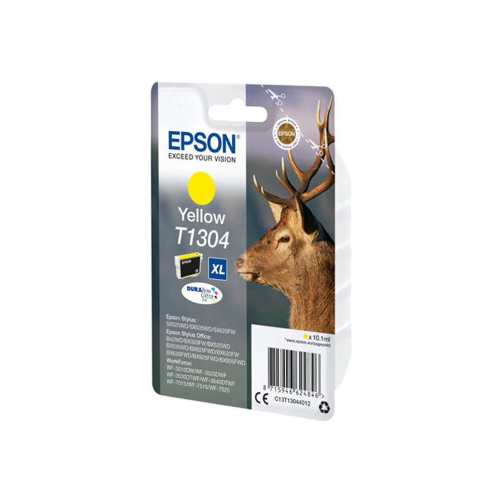 Singlepack Yellow T1304 DURABrite UltraInk