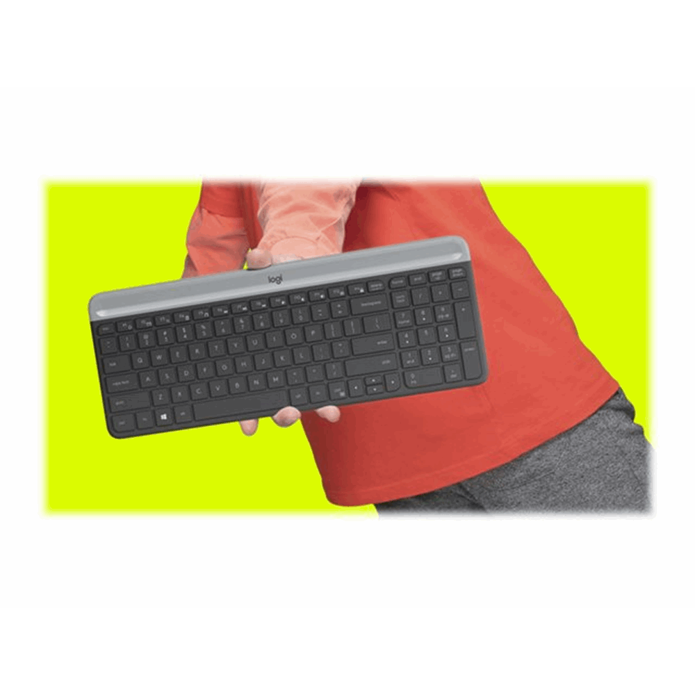 Slim Wireless Keyboard and Mouse Combo MK470 - GRAPHITE - US INTL - INTNL