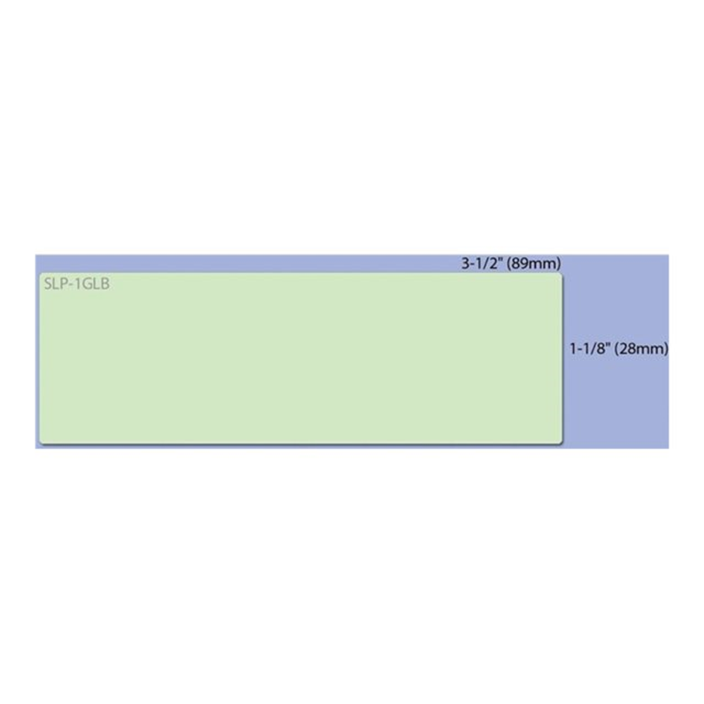 SLP-1GLB GREEN LABEL 28X89MM