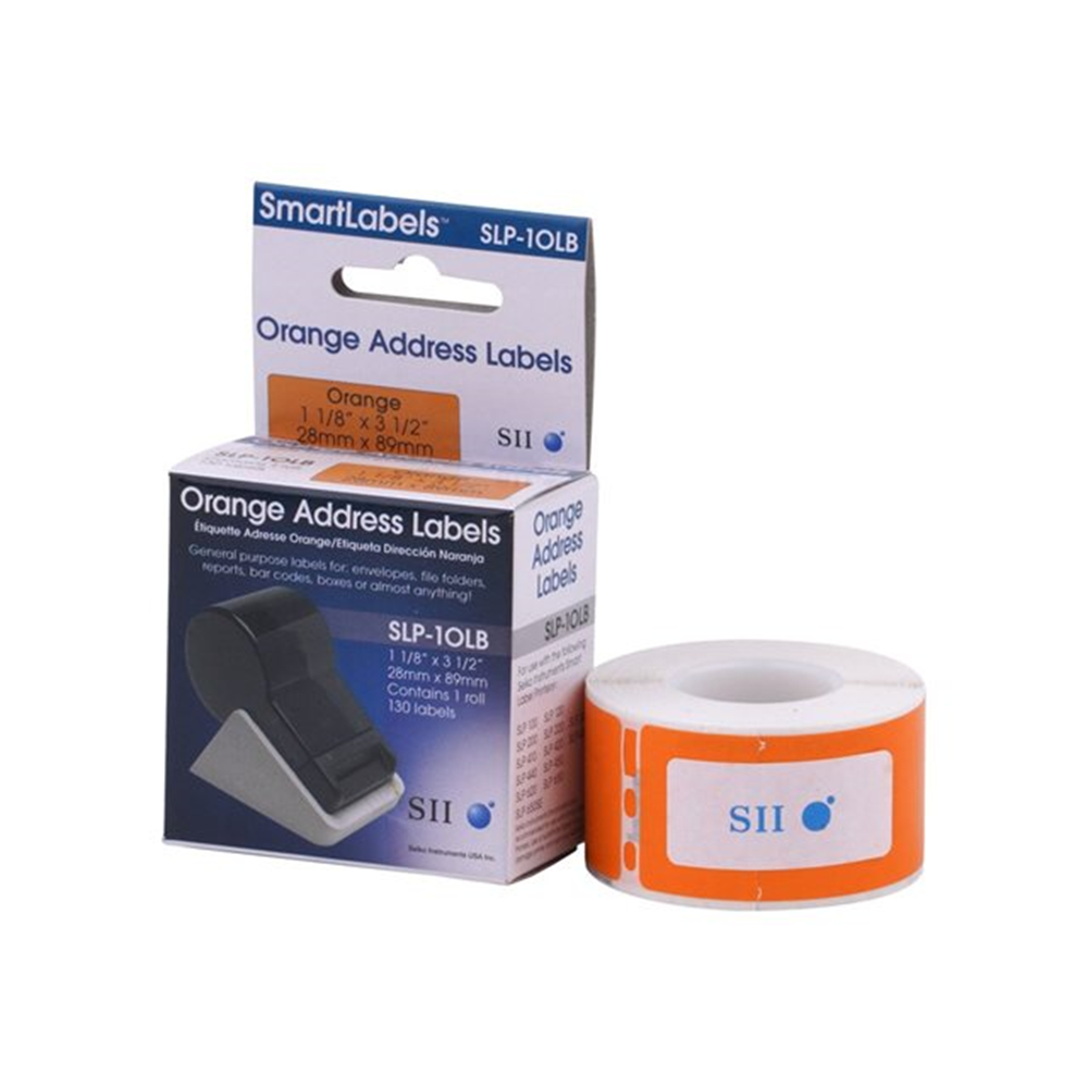 SLP-1OLB ORANGE LABEL 28X89MM