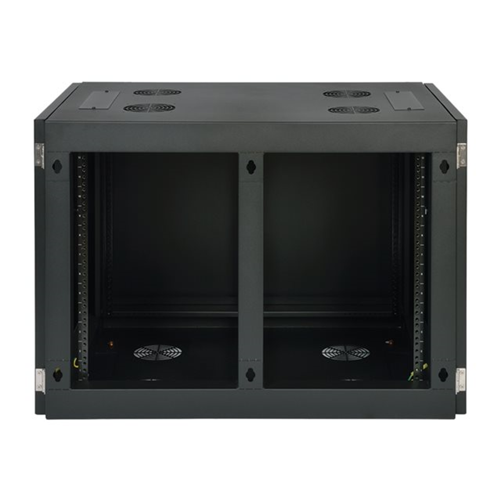 SmartRack 12U Heavy-Duty Low-Profile Server-Depth Side-Mount Wall-Mount Small Rack Enclosure