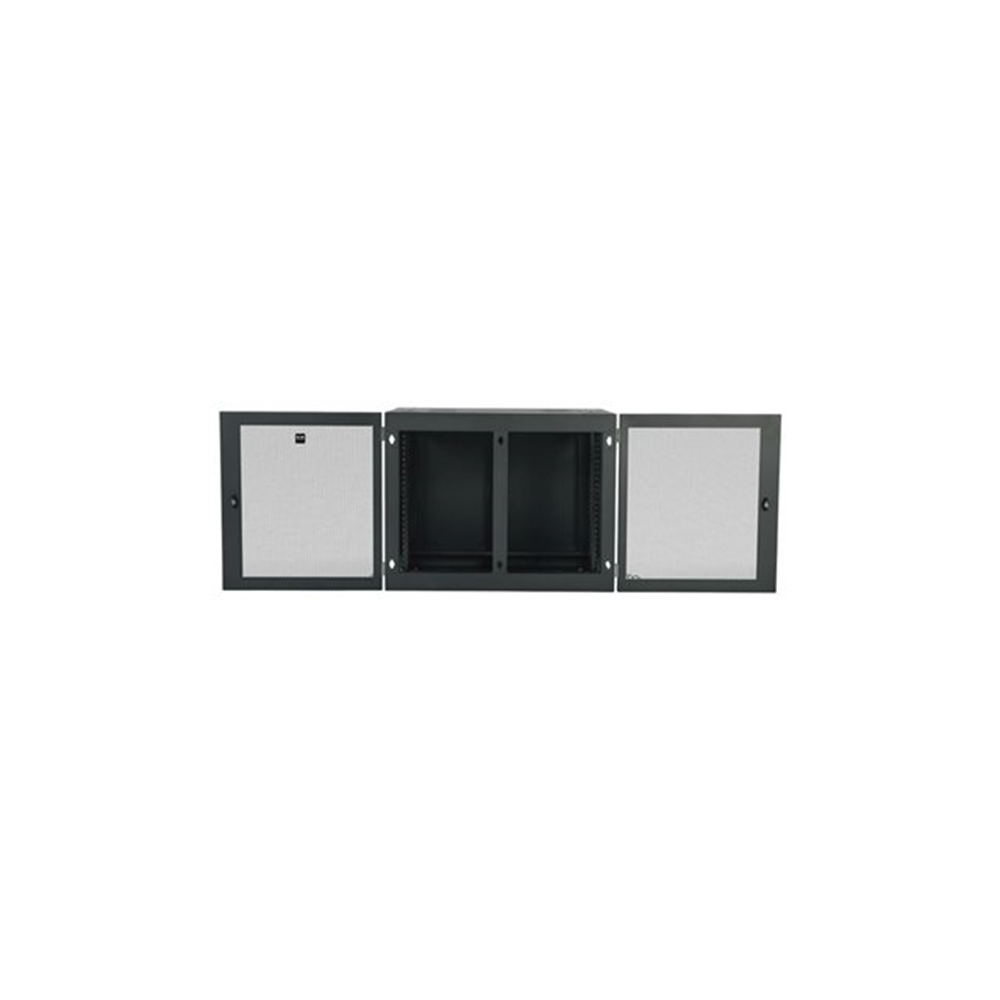 SmartRack 12U Heavy-Duty Low-Profile Server-Depth Side-Mount Wall-Mount Small Rack Enclosure