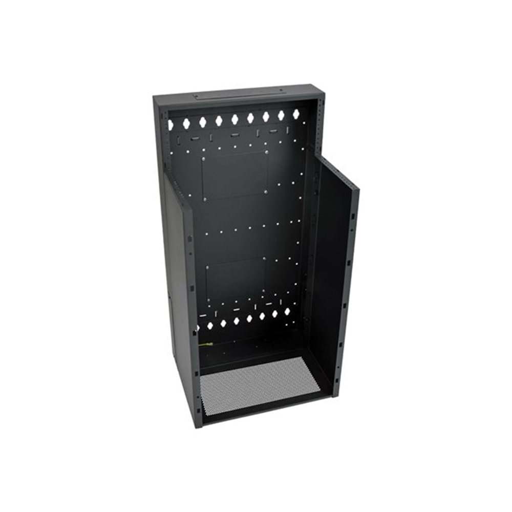 SmartRack 12U Low-Profile Vertical-Mount Wall-Mount Small Server Rack Enclosure