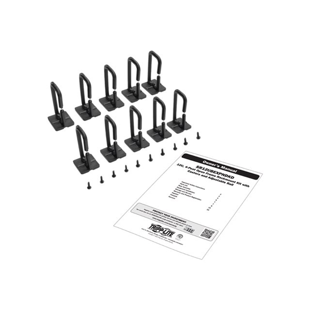 SmartRack 12U Standard-Depth 4-Post Open Frame Rack SmartRack 12U Standard-Depth 4-Post Open Frame Rack
