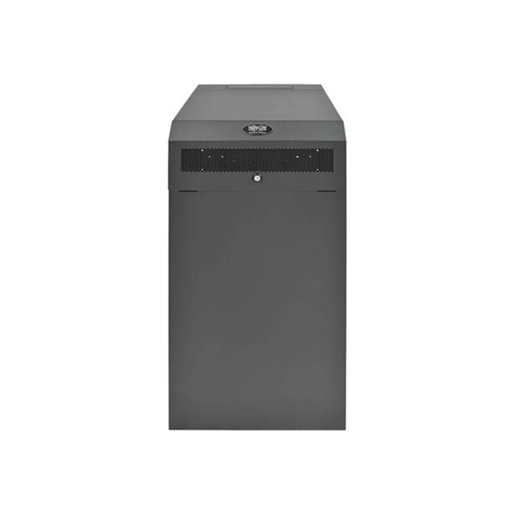 SmartRack 16U Low-Profile Vertical-Mount Wall-Mount Half-Height Server Rack Enclosure