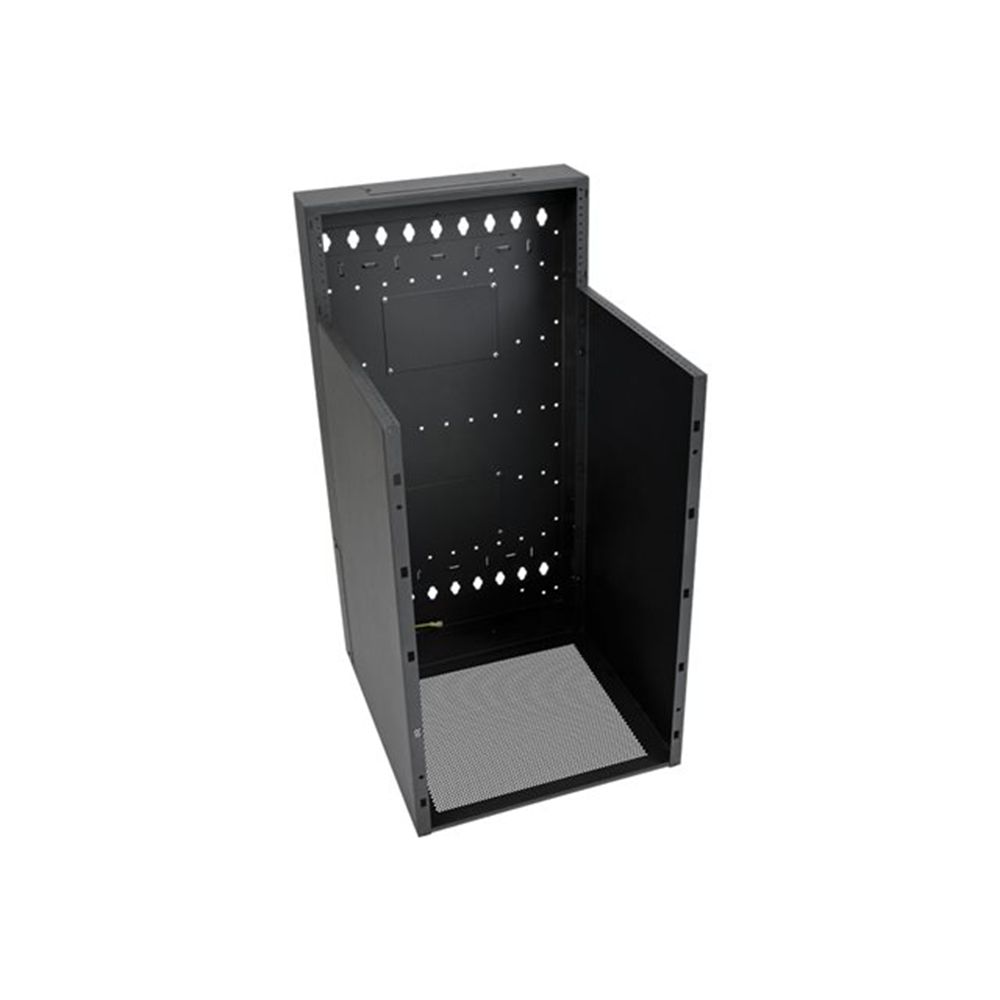 SmartRack 16U Low-Profile Vertical-Mount Wall-Mount Half-Height Server Rack Enclosure