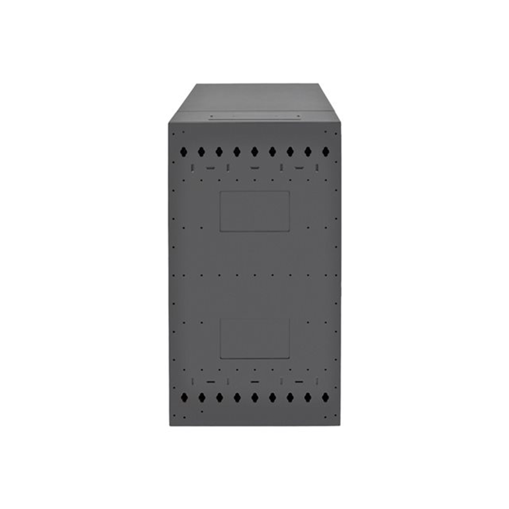 SmartRack 16U Low-Profile Vertical-Mount Wall-Mount Half-Height Server Rack Enclosure