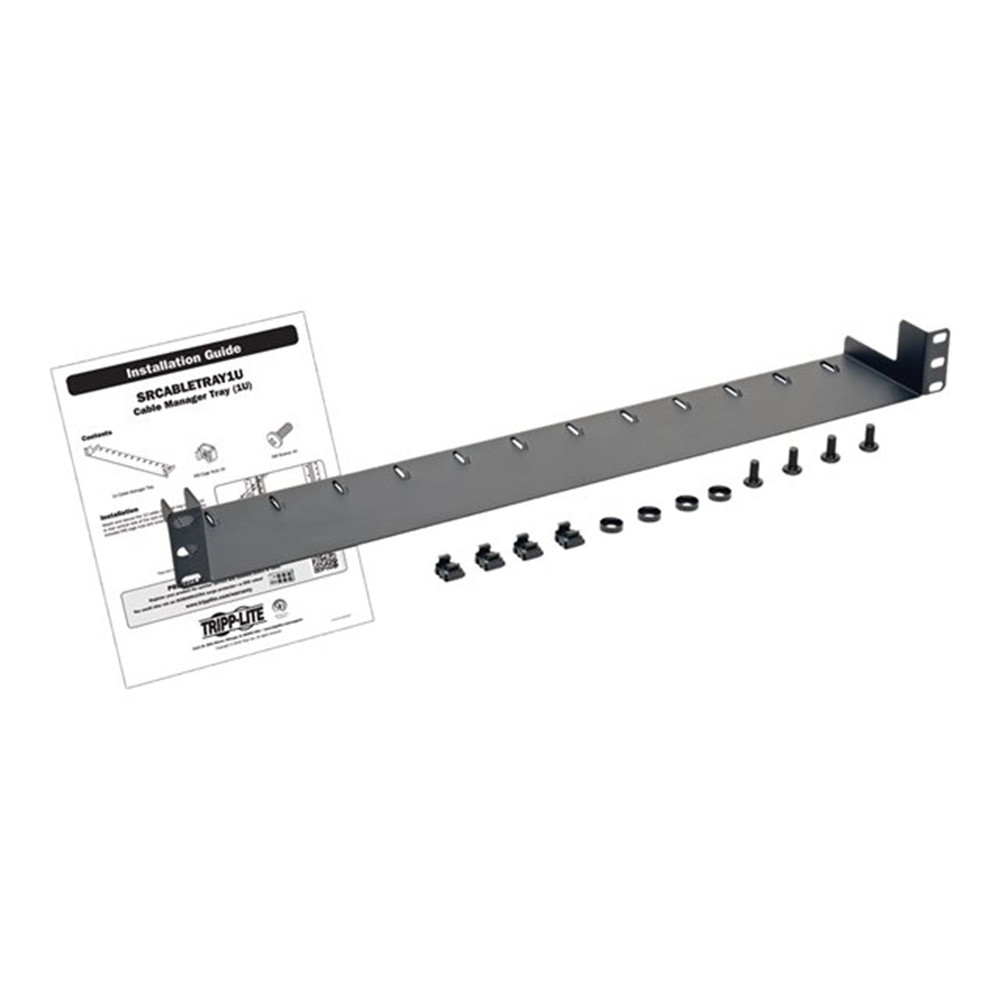 SmartRack 1U Horizontal Cable Management Tray