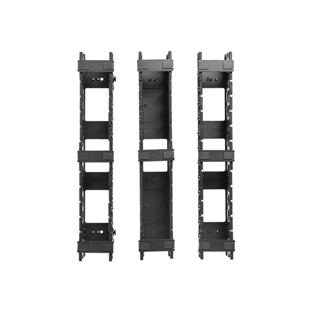 SmartRack 3-in. 7.62 cm Wide High Capacity Vertical Cable Manager Double fingerduct SmartRack 3-in. 7.62 cm Wide High Capacity Vertical Cable Manager Double fingerduct