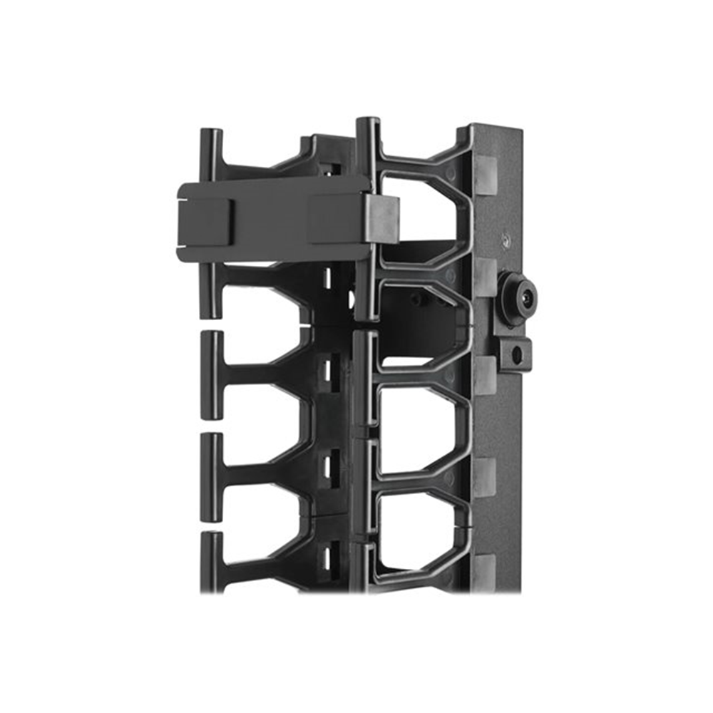 SmartRack 3-in. 7.62 cm Wide High Capacity Vertical Cable Manager Double fingerduct SmartRack 3-in. 7.62 cm Wide High Capacity Vertical Cable Manager Double fingerduct