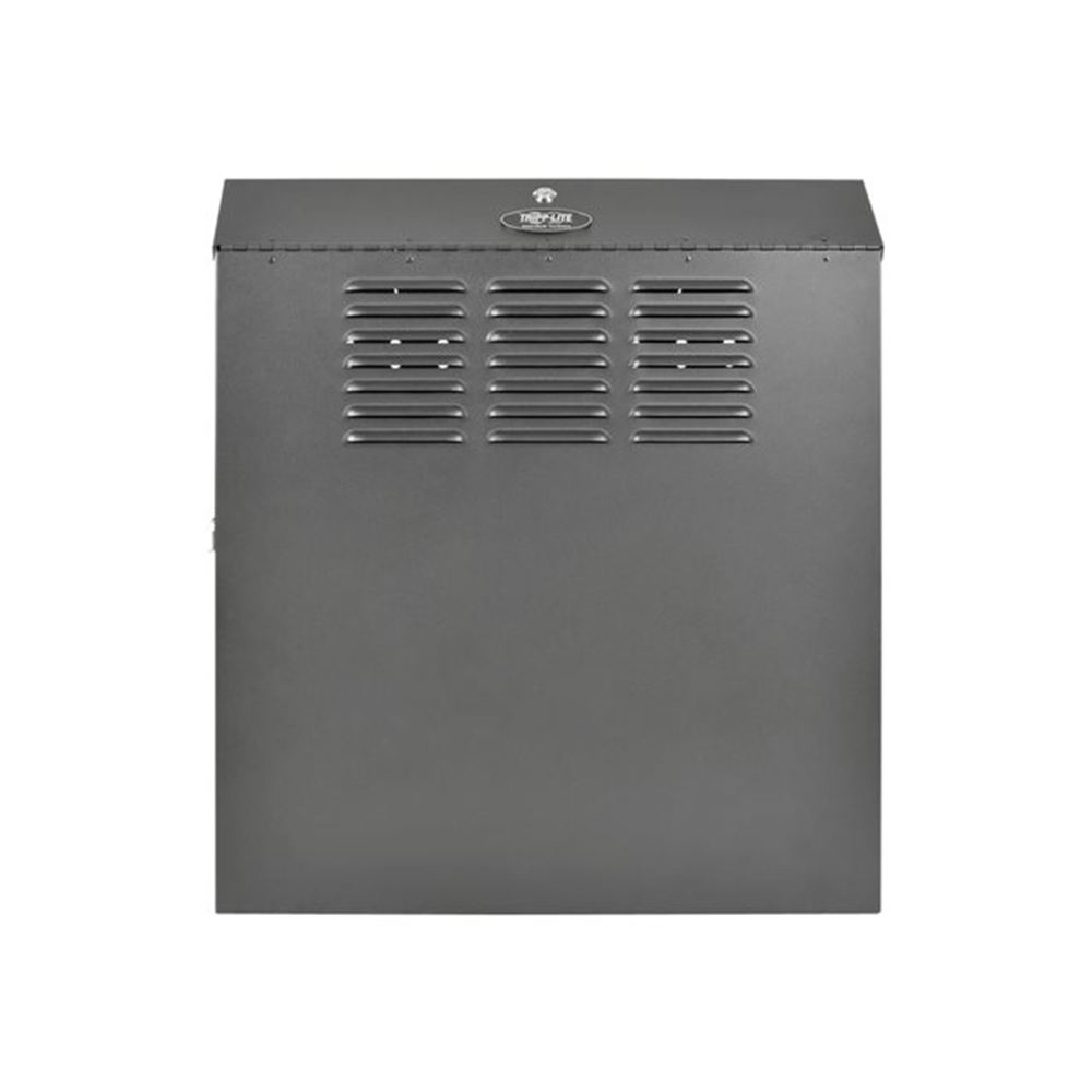 SmartRack 4U Low-Profile Vertical-MountSwitch-Depth Wall-Mount Rack Enclosure Cabinet