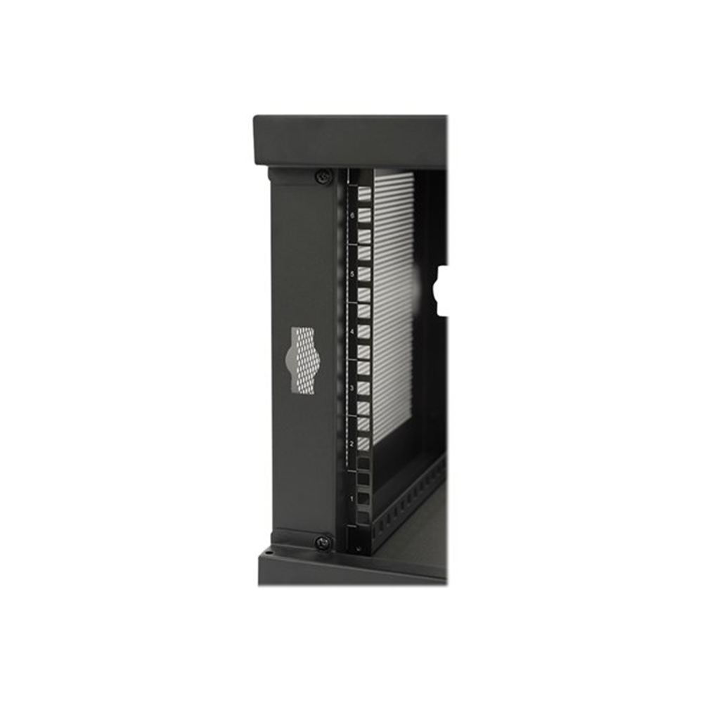 SmartRack 6U Low-Profile Switch-Depth Knock-Down Wall-Mount Mini Rack Enclosure