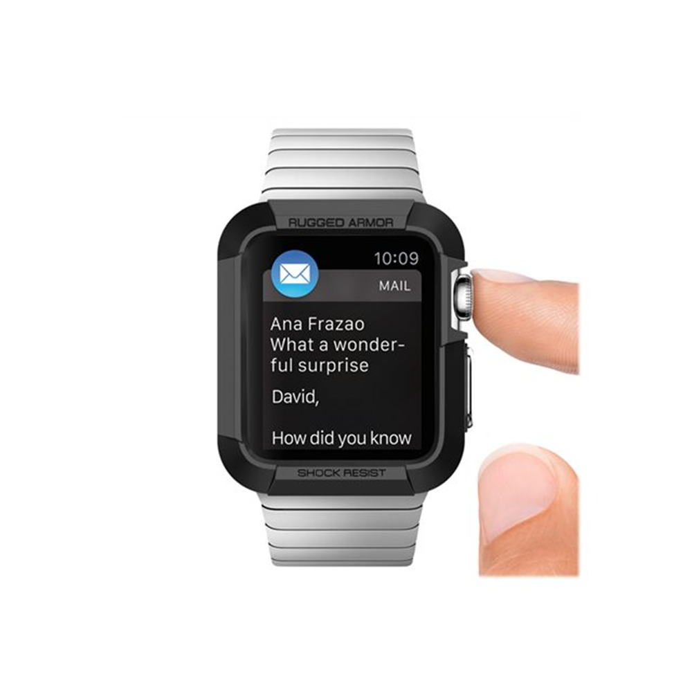 Spigen Apple Watch 3/2/1 42mm RuggArm Bl Spigen Apple Watch 3/2/1 42mm RuggArm Bl