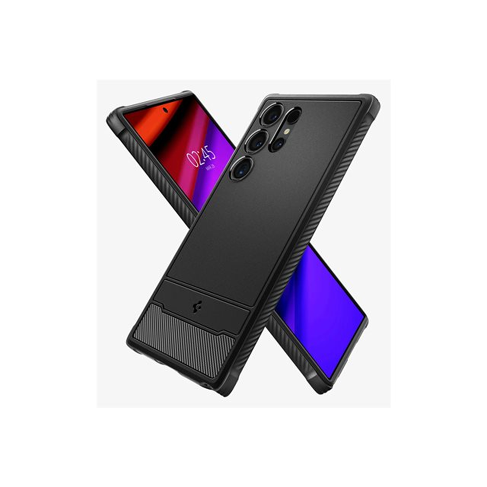 Spigen Gal S24 Ultra Rugged Armor Black