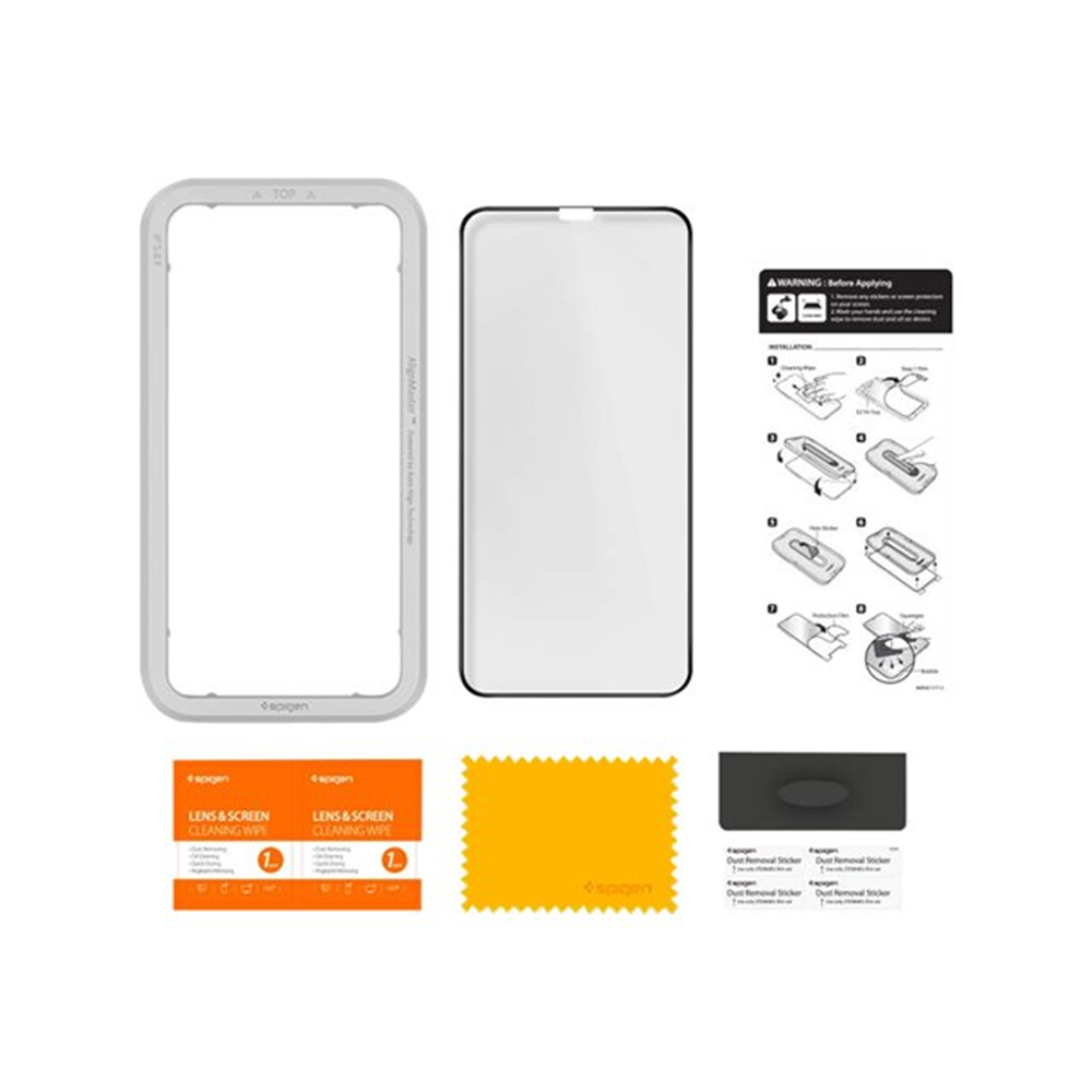 Spigen iPh 11 Pro AlignMaster FC Black Spigen iPh 11 Pro AlignMaster FC Black