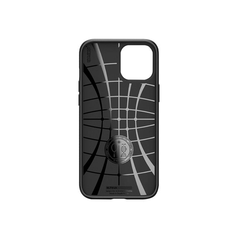 Spigen iPh 12 Pro Max Liquid Air Mat Bla