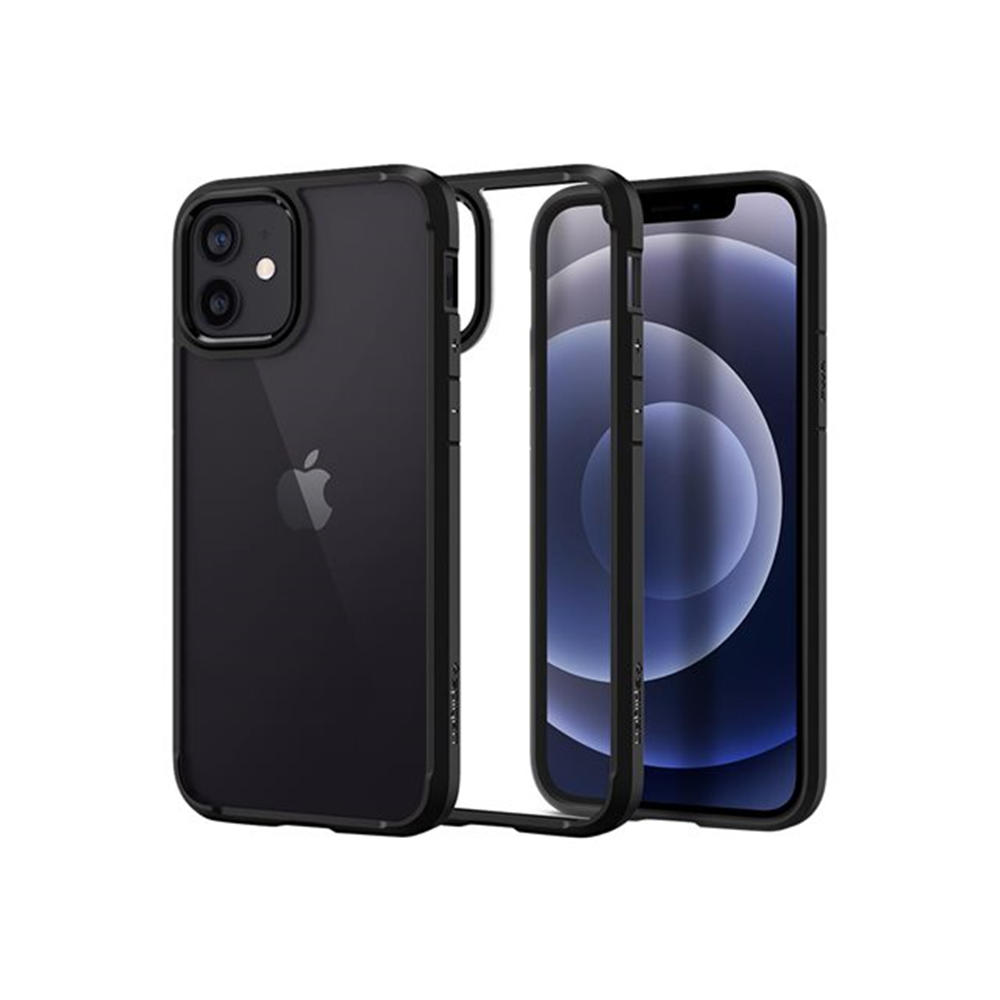 Spigen iPh 12(Pro) Ultra Hybr Mat Bl Spigen iPh 12(Pro) Ultra Hybr Mat Bl
