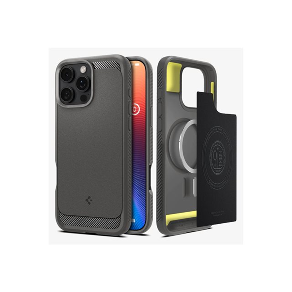 Spigen iPh 6.3in 2024 RuggArm MgFt Gray