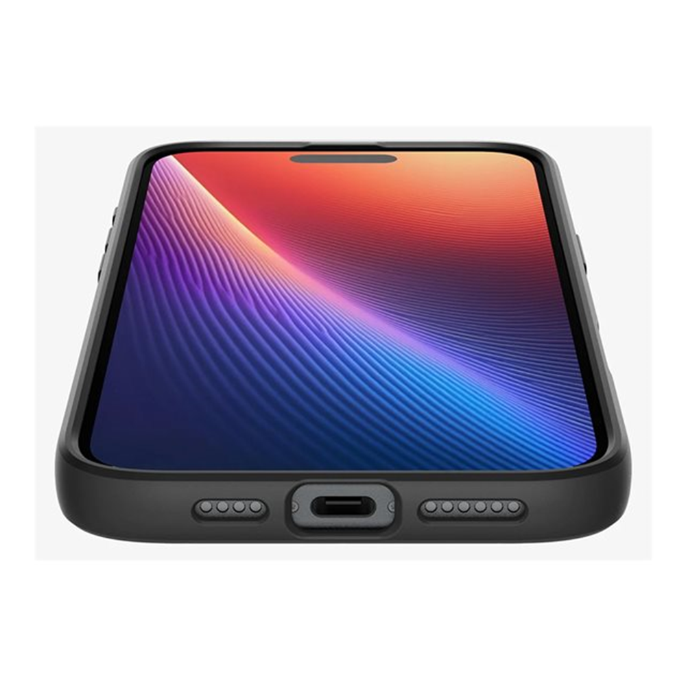 Spigen iPh 6.7in 2024 Lqd Air Matte Blac Spigen iPh 6.7in 2024 Lqd Air Matte Blac