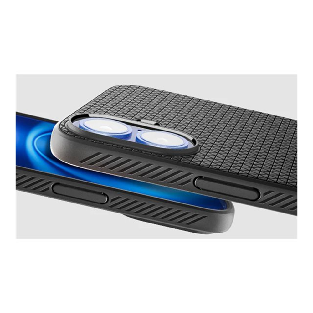 Spigen iPh 6.7in 2024 Lqd Air Matte Blac Spigen iPh 6.7in 2024 Lqd Air Matte Blac